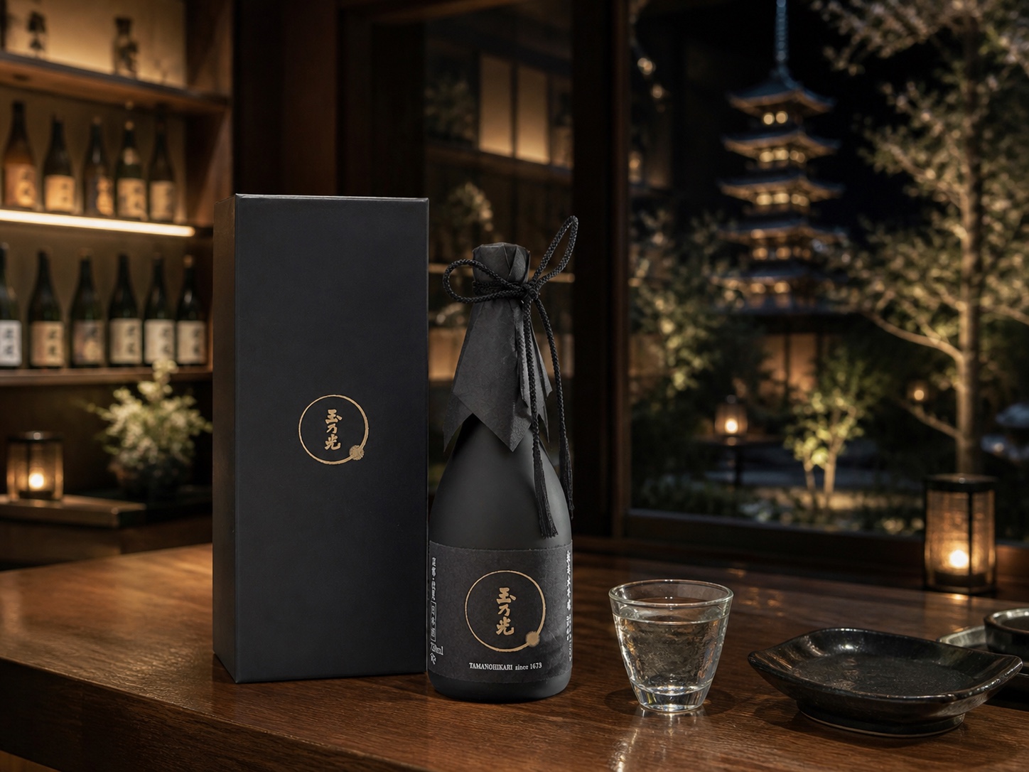 玉乃光 Black Label 纯米大吟酿场景图